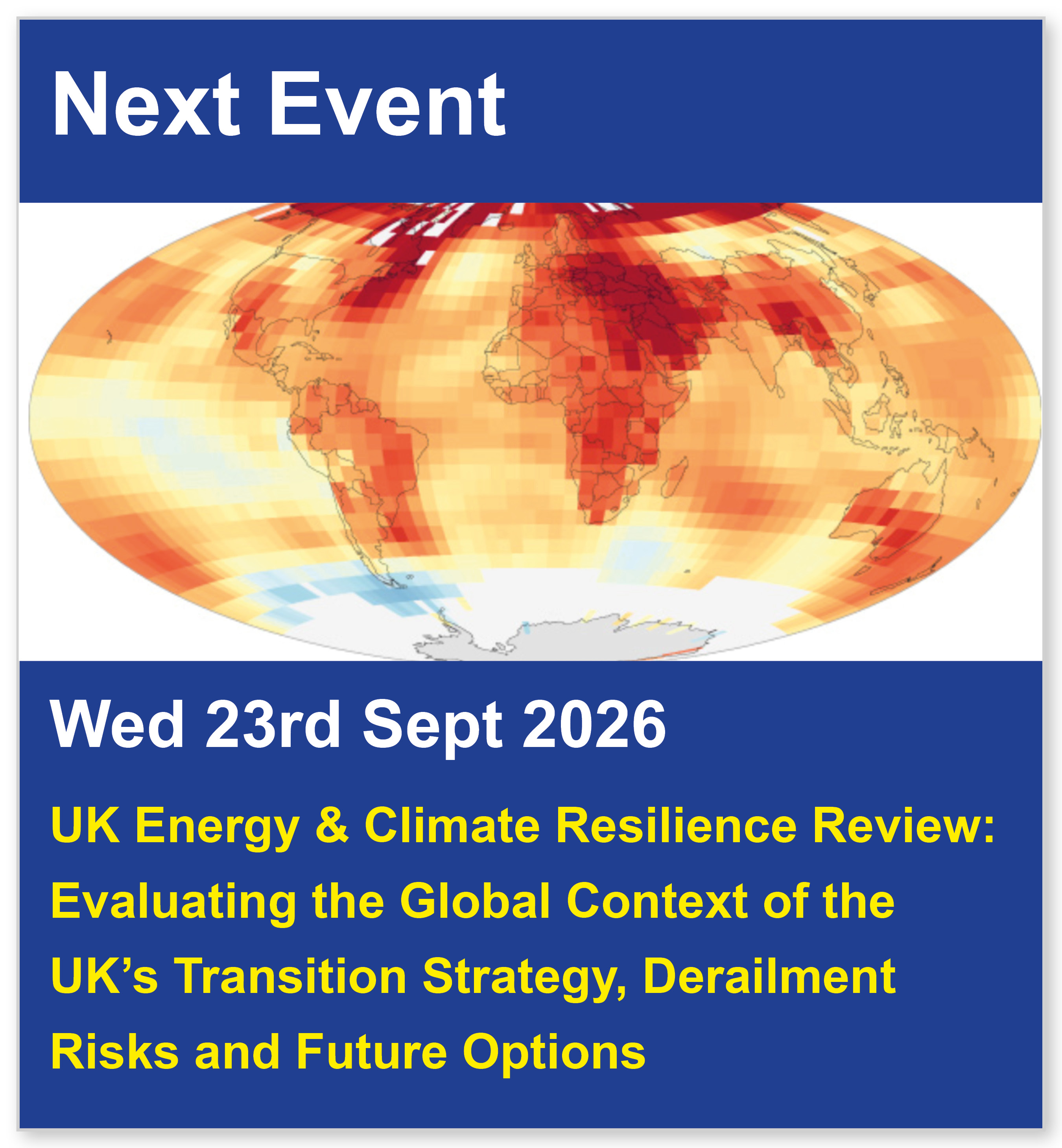 Westminster Energy Forum Mission Image