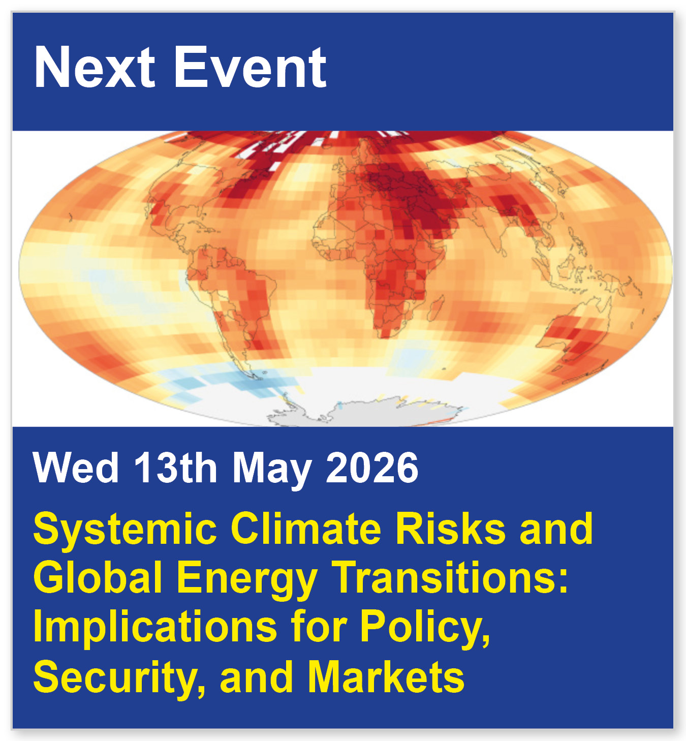 Westminster Energy Forum Mission Image